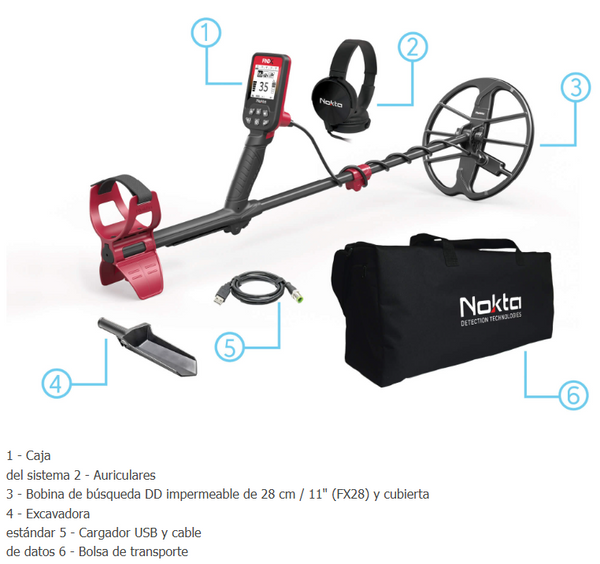 DETECTOR NOKTA FINDX