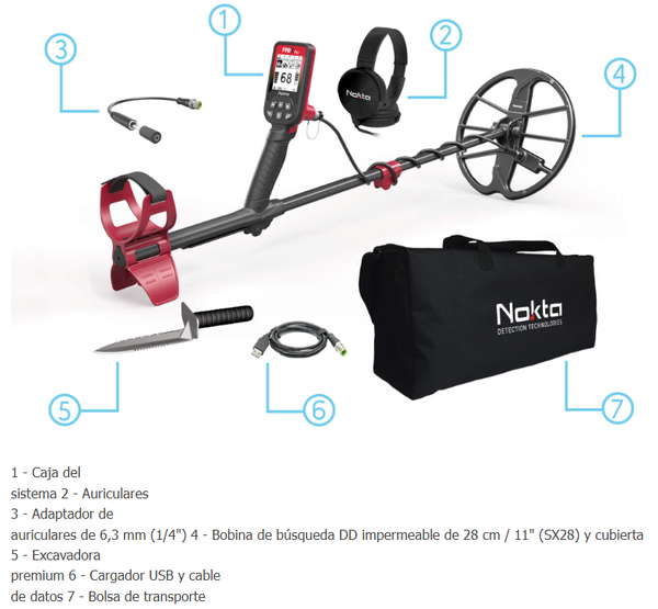 DETECTOR NOKTA FINDX PRO